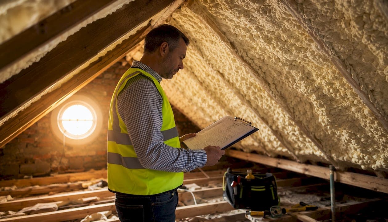 Open cell vs closed cell spray foam: UK homes guide