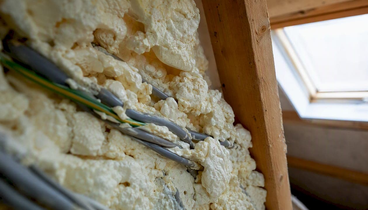 Spray foam on wiring: what UK homeowners must do now