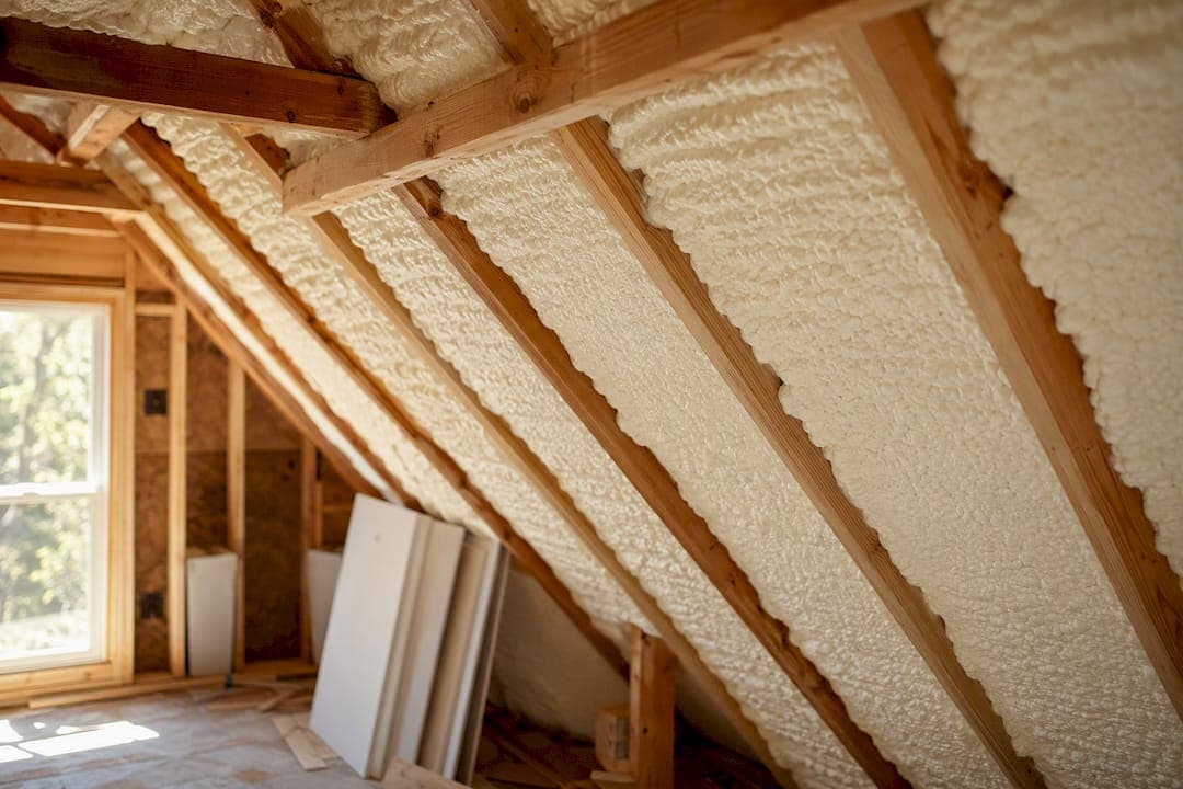 Does spray foam insulation off-gas, and how long does it last?